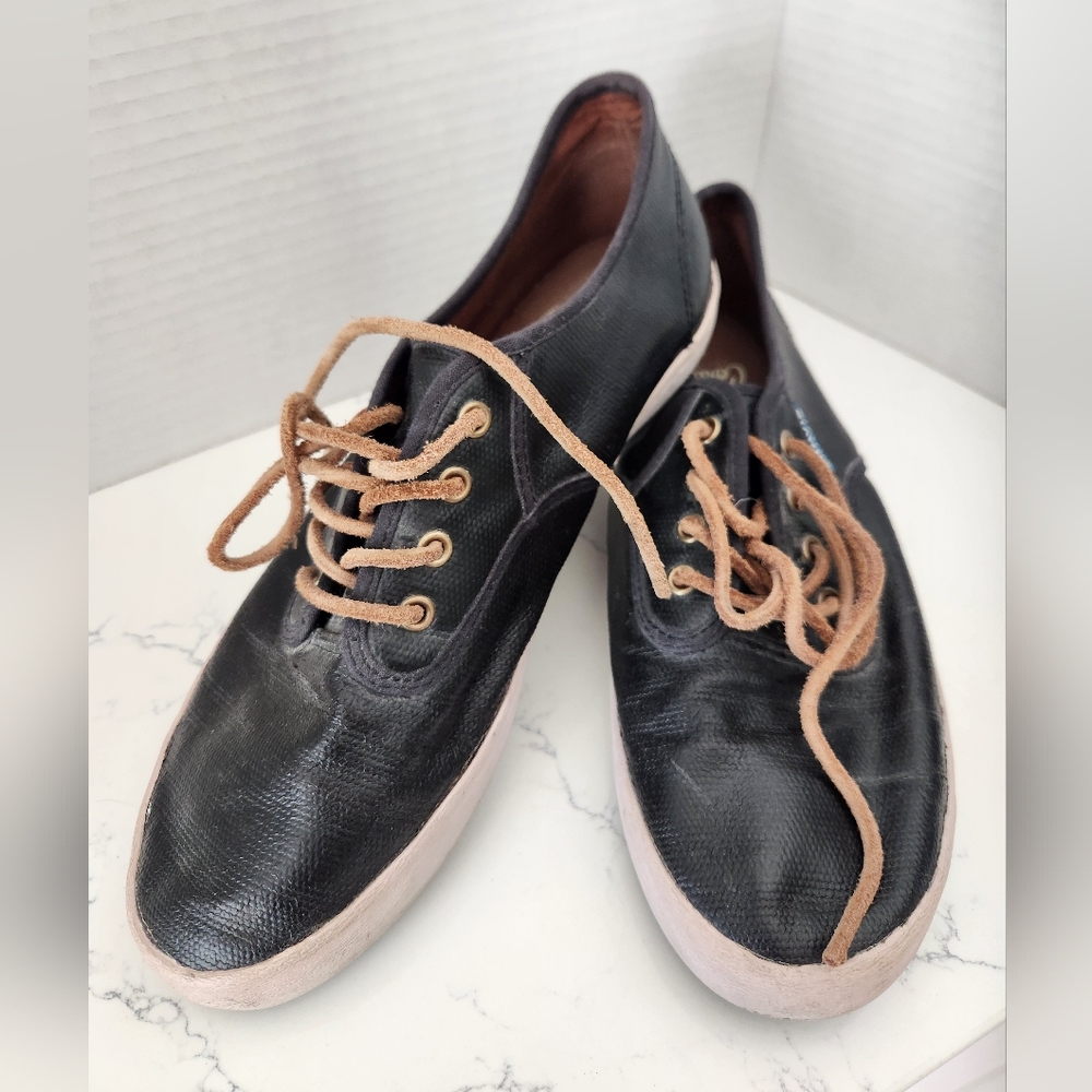 Gravis Men's Cordway Collective Sneakers Black Leather Size US 8